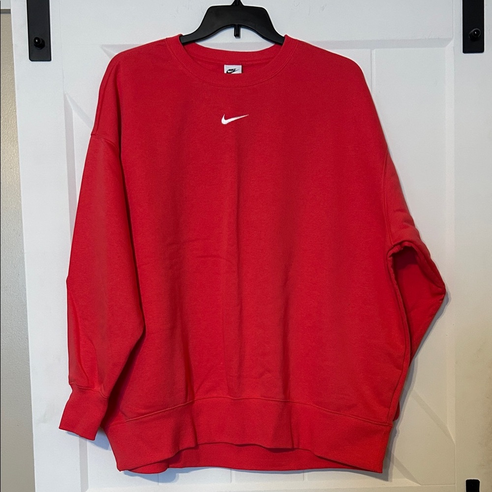 Nike Red Crewneck Sweatshirt